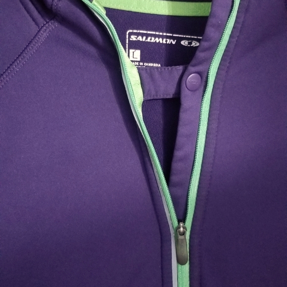 Salomon W. Half Zip Running Sweater - Picture 3 of 7